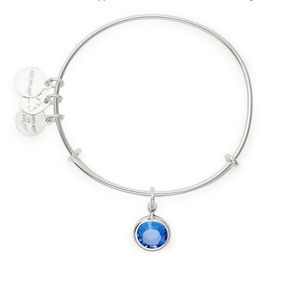 Alex and ani bracelet sapphire